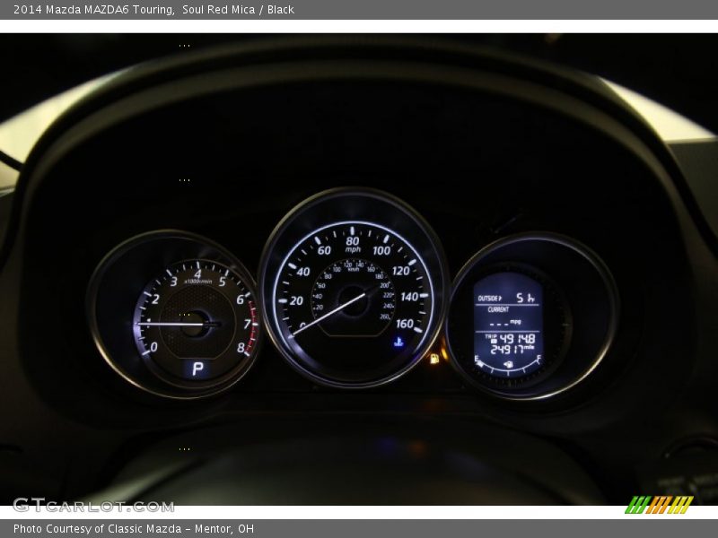 Soul Red Mica / Black 2014 Mazda MAZDA6 Touring