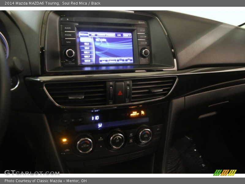 Soul Red Mica / Black 2014 Mazda MAZDA6 Touring