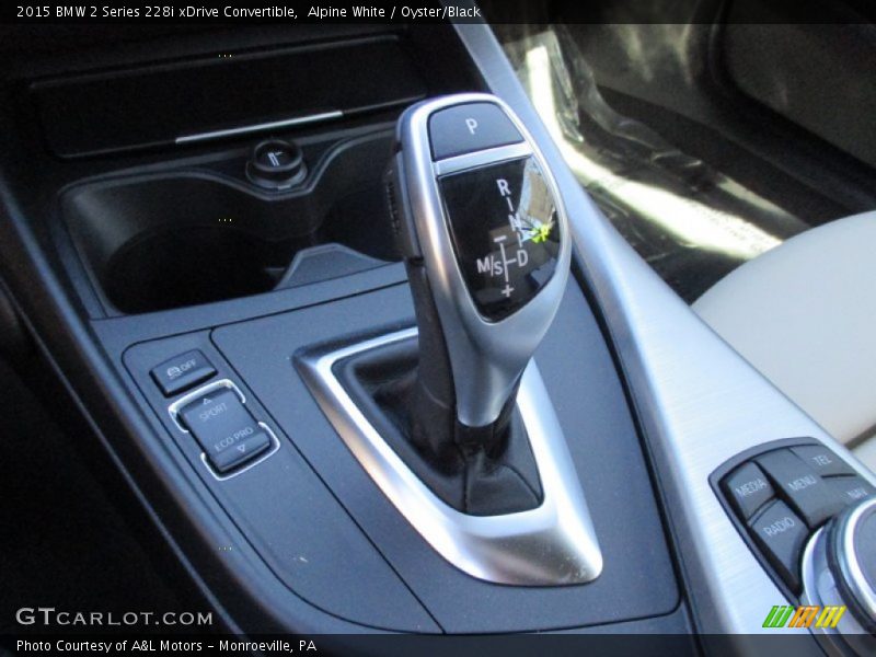  2015 2 Series 228i xDrive Convertible 8 Speed Sport Automatic Shifter