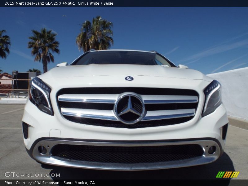 Cirrus White / Beige 2015 Mercedes-Benz GLA 250 4Matic
