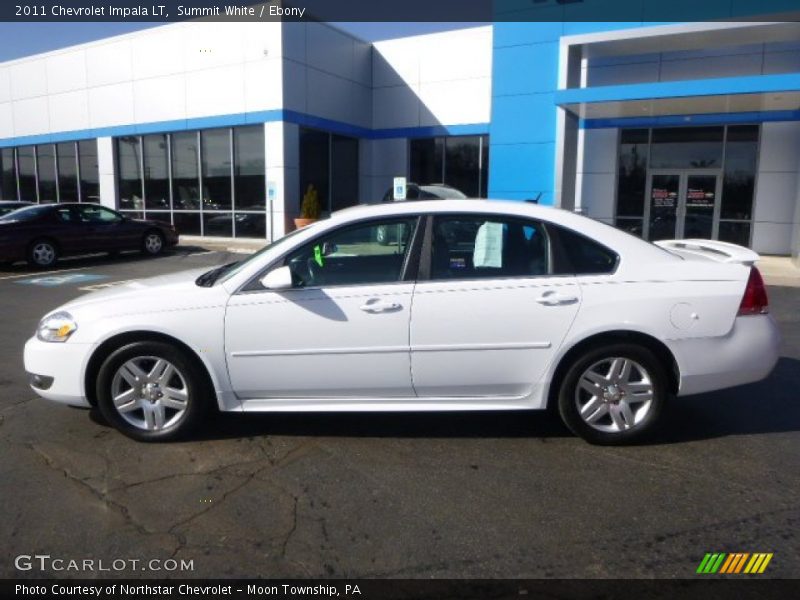 Summit White / Ebony 2011 Chevrolet Impala LT