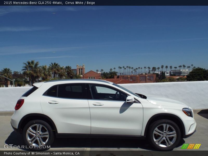 Cirrus White / Beige 2015 Mercedes-Benz GLA 250 4Matic