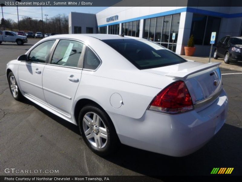 Summit White / Ebony 2011 Chevrolet Impala LT