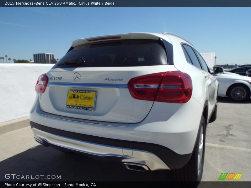 Cirrus White / Beige 2015 Mercedes-Benz GLA 250 4Matic