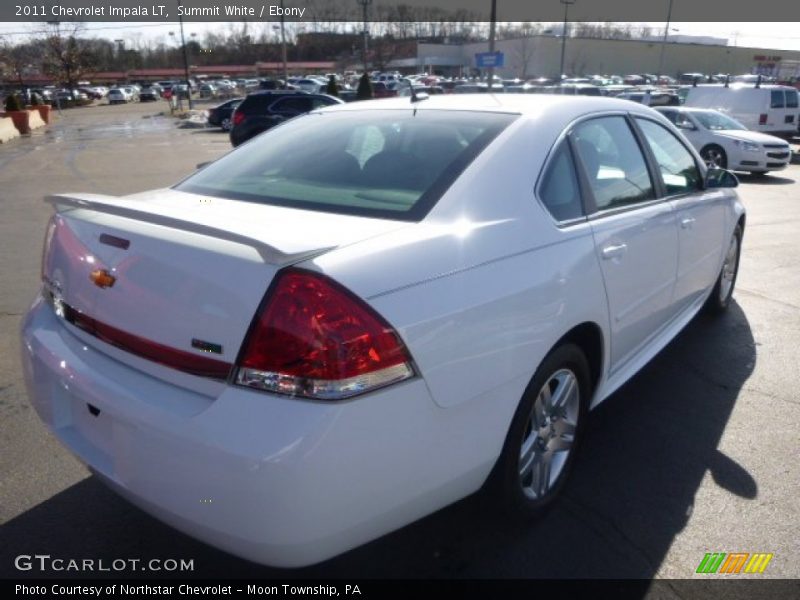 Summit White / Ebony 2011 Chevrolet Impala LT