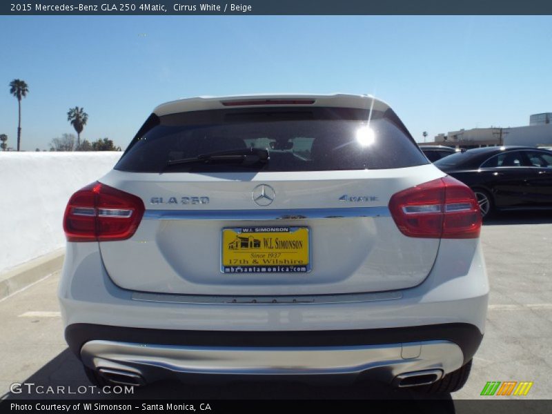 Cirrus White / Beige 2015 Mercedes-Benz GLA 250 4Matic