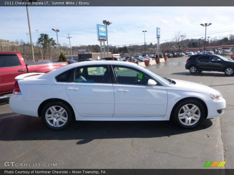 Summit White / Ebony 2011 Chevrolet Impala LT