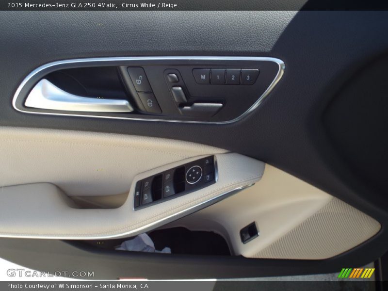 Cirrus White / Beige 2015 Mercedes-Benz GLA 250 4Matic