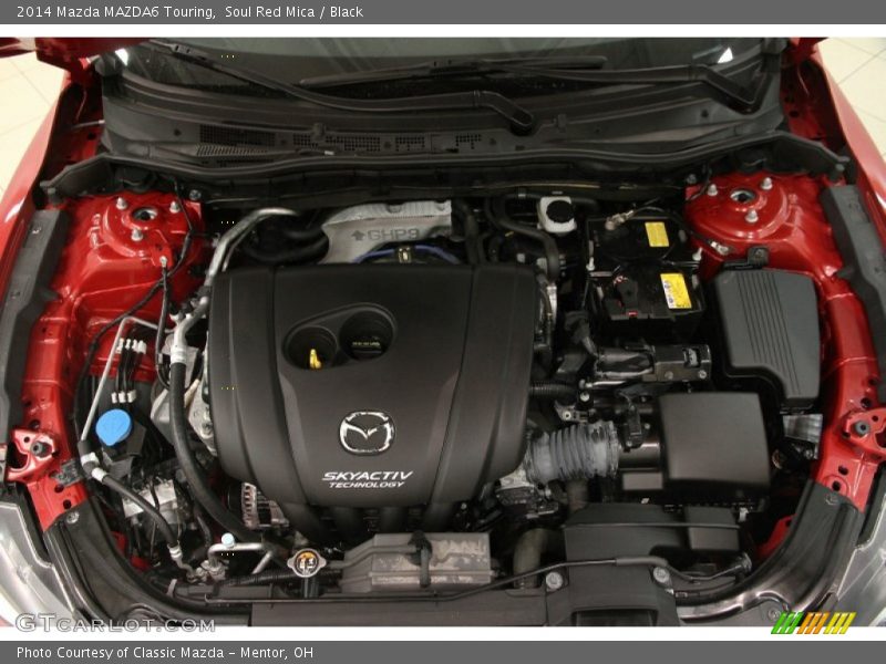 Soul Red Mica / Black 2014 Mazda MAZDA6 Touring
