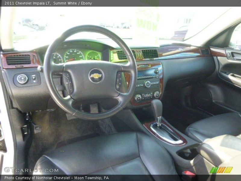 Summit White / Ebony 2011 Chevrolet Impala LT