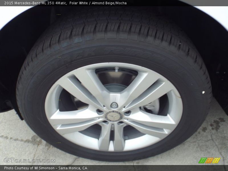 Polar White / Almond Beige/Mocha 2015 Mercedes-Benz ML 350 4Matic