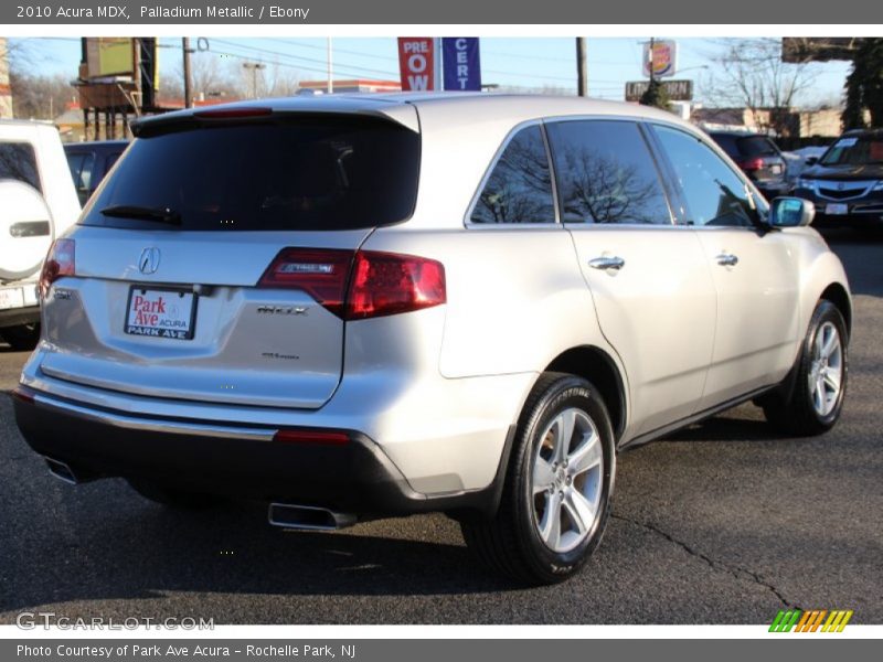 Palladium Metallic / Ebony 2010 Acura MDX