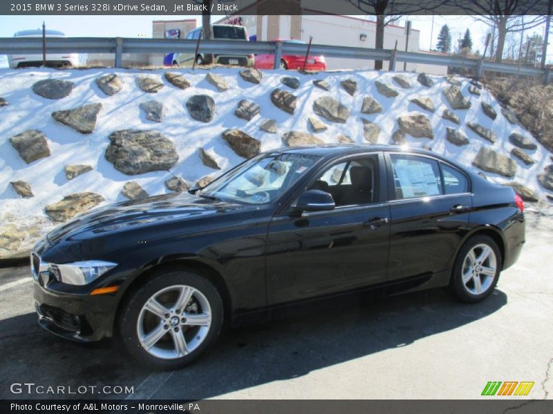 Jet Black / Black 2015 BMW 3 Series 328i xDrive Sedan