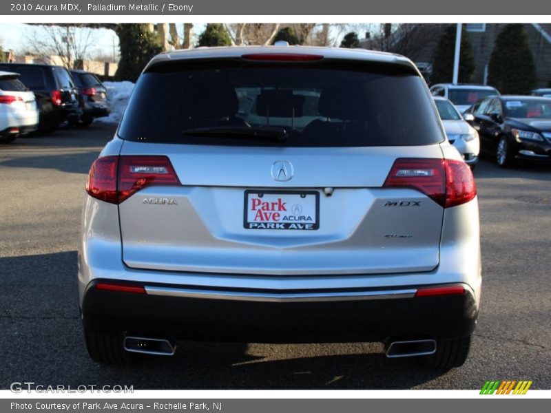 Palladium Metallic / Ebony 2010 Acura MDX