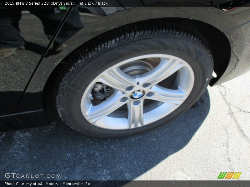 Jet Black / Black 2015 BMW 3 Series 328i xDrive Sedan