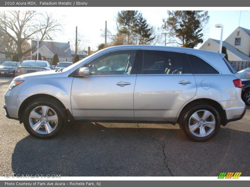 Palladium Metallic / Ebony 2010 Acura MDX