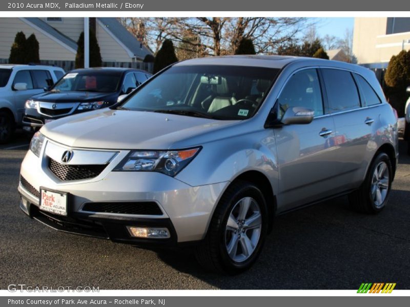 Palladium Metallic / Ebony 2010 Acura MDX