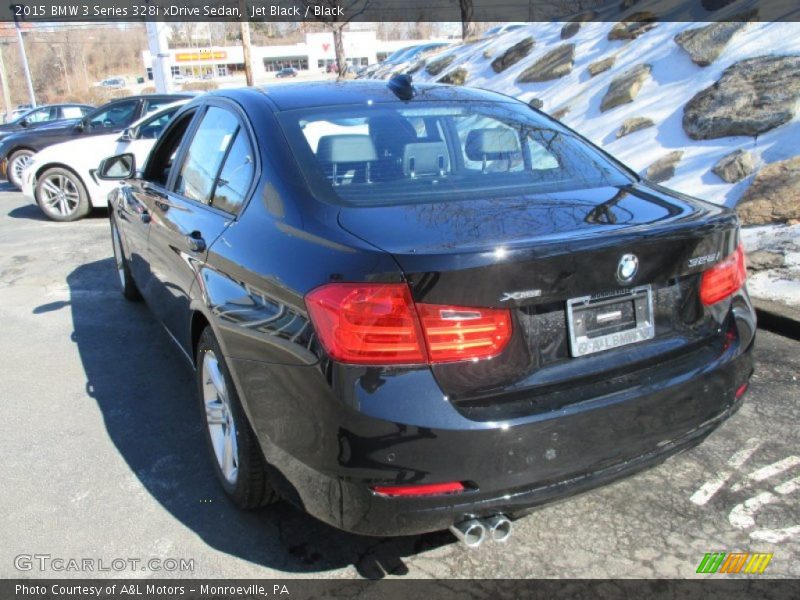 Jet Black / Black 2015 BMW 3 Series 328i xDrive Sedan