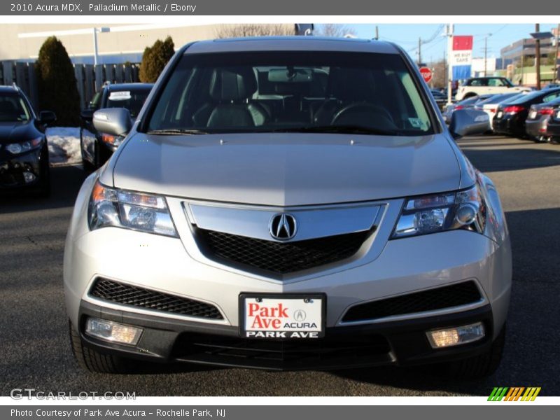 Palladium Metallic / Ebony 2010 Acura MDX