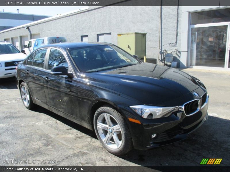 Jet Black / Black 2015 BMW 3 Series 328i xDrive Sedan