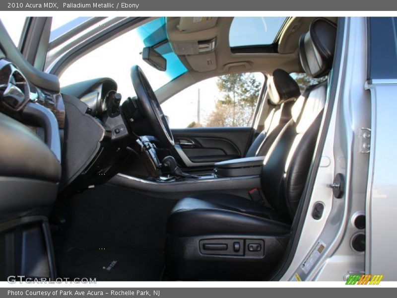 Palladium Metallic / Ebony 2010 Acura MDX