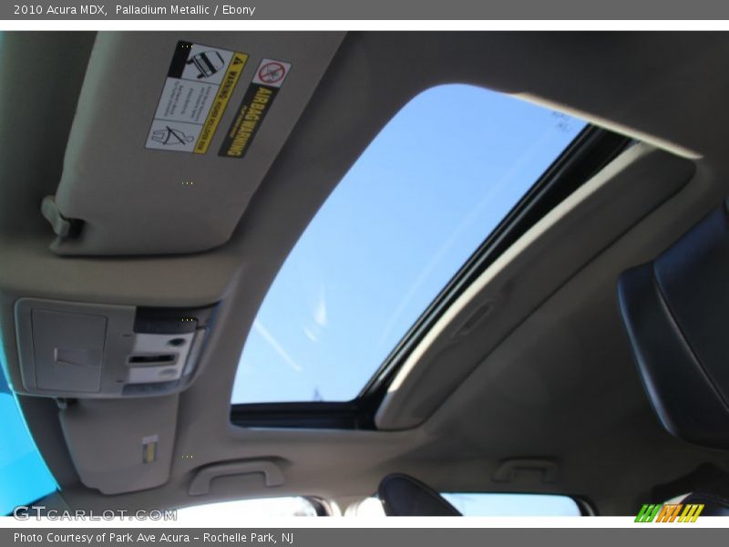 Palladium Metallic / Ebony 2010 Acura MDX