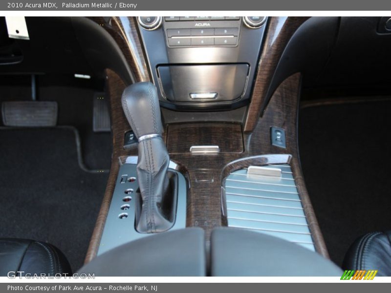 Palladium Metallic / Ebony 2010 Acura MDX