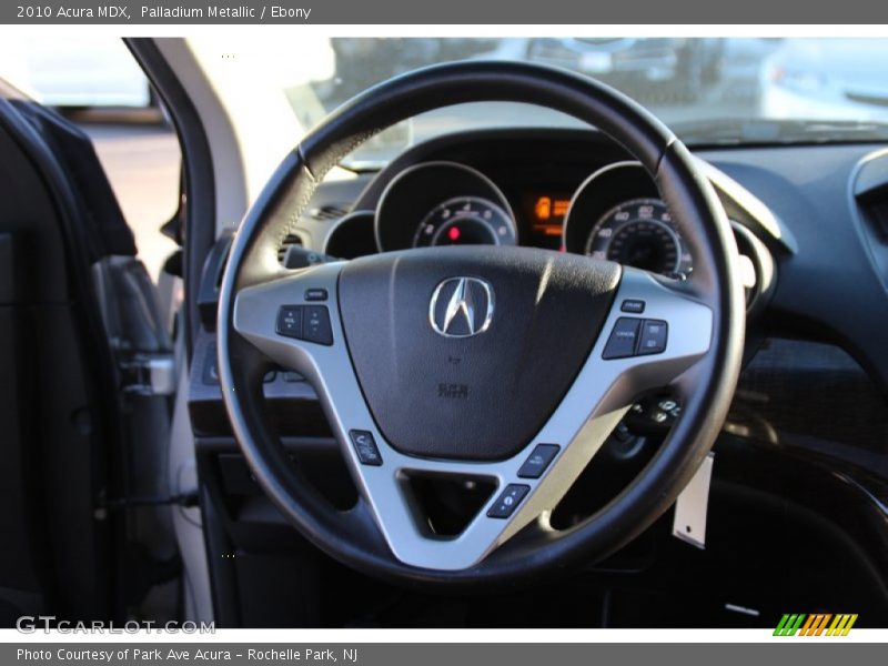 Palladium Metallic / Ebony 2010 Acura MDX