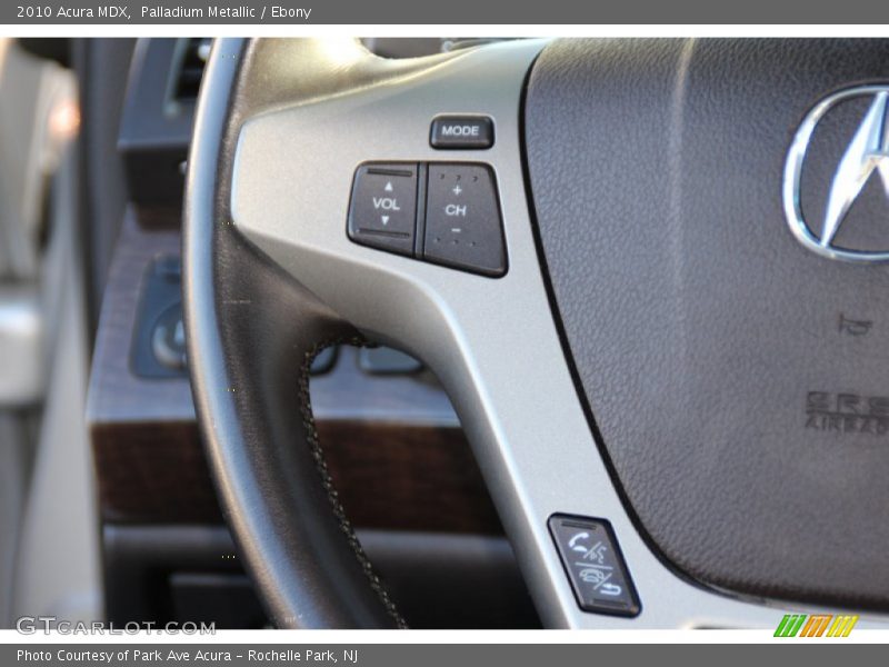Palladium Metallic / Ebony 2010 Acura MDX