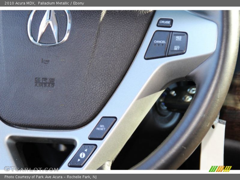 Palladium Metallic / Ebony 2010 Acura MDX
