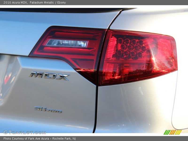 Palladium Metallic / Ebony 2010 Acura MDX