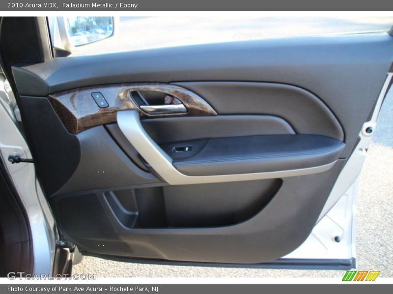 Palladium Metallic / Ebony 2010 Acura MDX