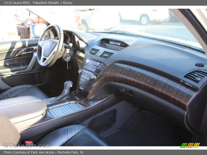 Palladium Metallic / Ebony 2010 Acura MDX