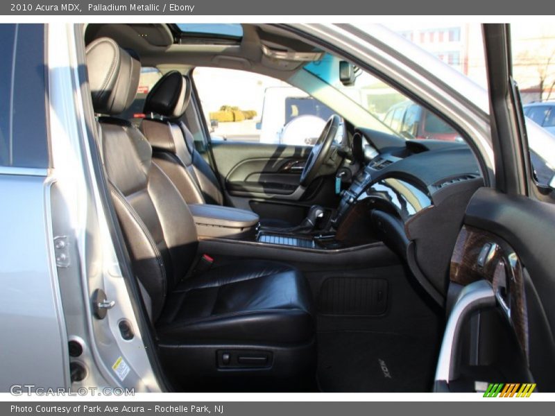 Palladium Metallic / Ebony 2010 Acura MDX