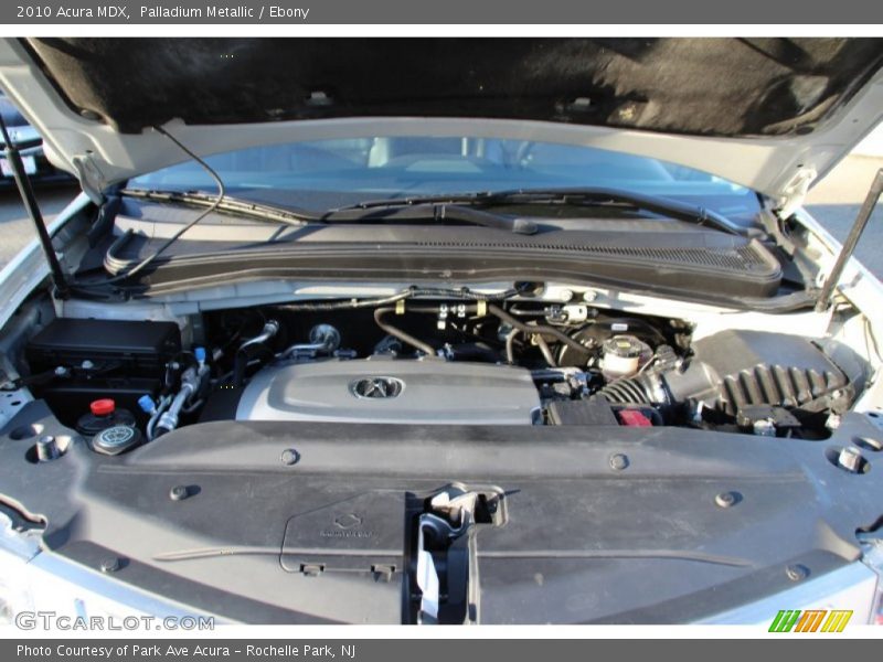 Palladium Metallic / Ebony 2010 Acura MDX