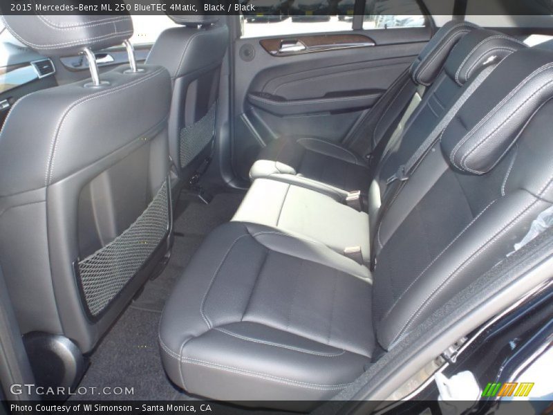 Black / Black 2015 Mercedes-Benz ML 250 BlueTEC 4Matic