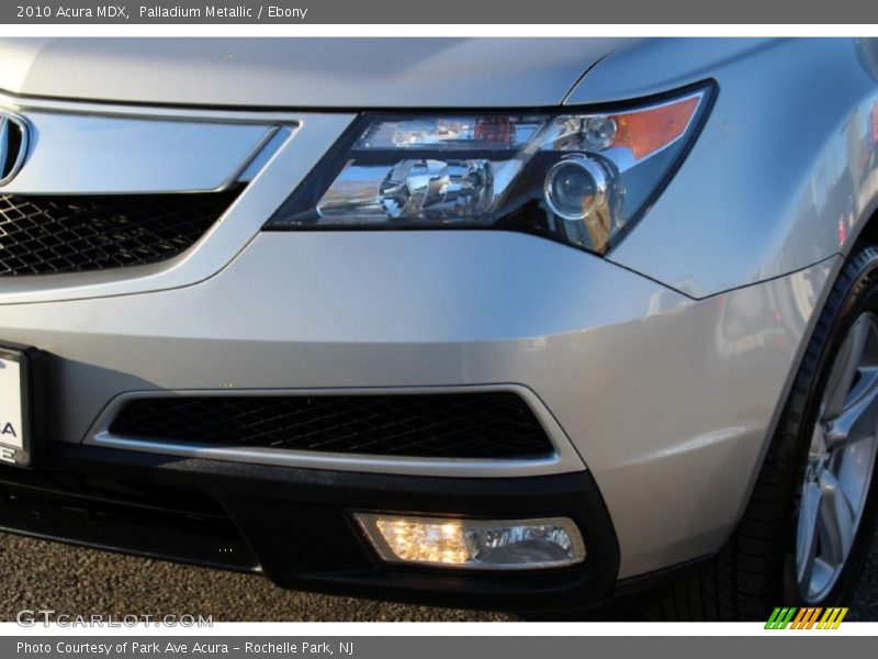 Palladium Metallic / Ebony 2010 Acura MDX