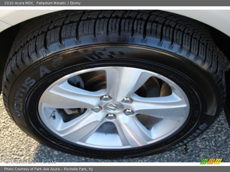 Palladium Metallic / Ebony 2010 Acura MDX