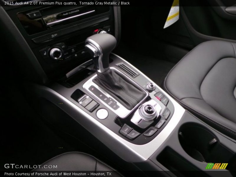 Tornado Gray Metallic / Black 2015 Audi A4 2.0T Premium Plus quattro