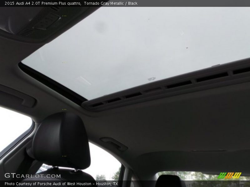 Tornado Gray Metallic / Black 2015 Audi A4 2.0T Premium Plus quattro