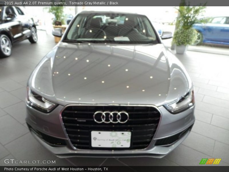 Tornado Gray Metallic / Black 2015 Audi A4 2.0T Premium quattro