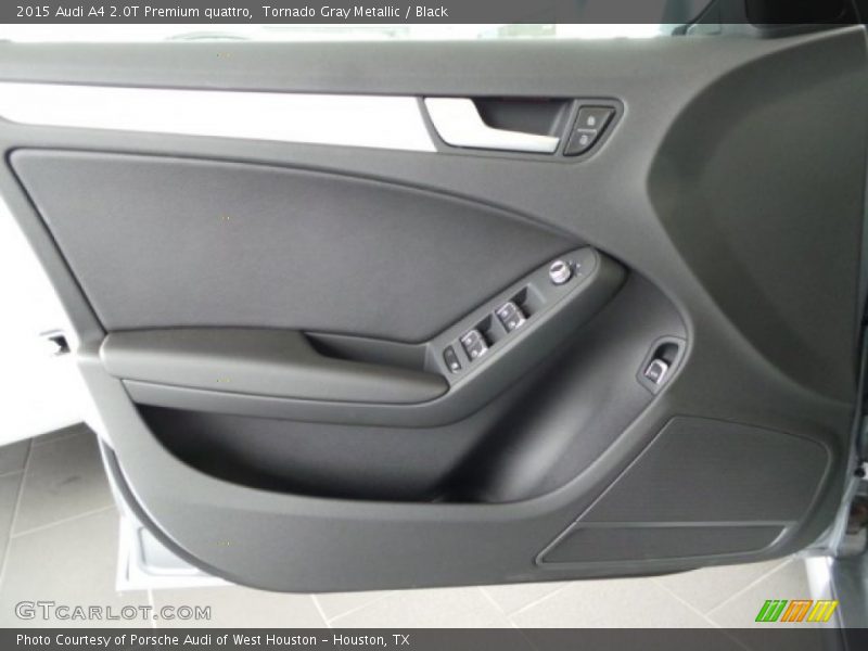Tornado Gray Metallic / Black 2015 Audi A4 2.0T Premium quattro