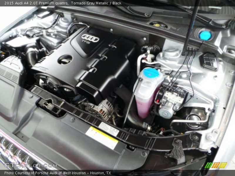  2015 A4 2.0T Premium quattro Engine - 2.0 Liter Turbocharged FSI DOHC 16-Valve VVT 4 Cylinder
