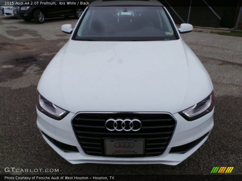 Ibis White / Black 2015 Audi A4 2.0T Premium