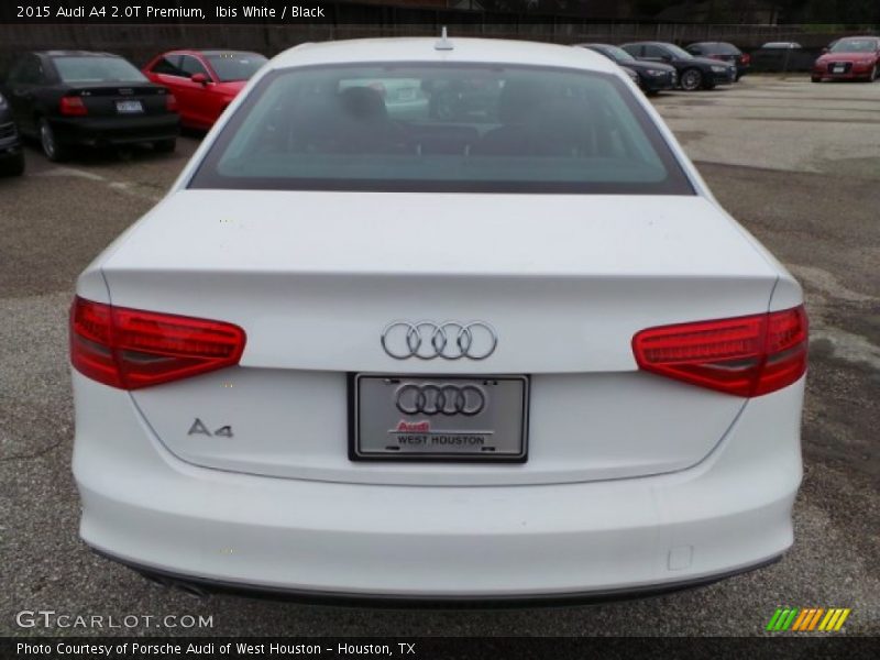 Ibis White / Black 2015 Audi A4 2.0T Premium