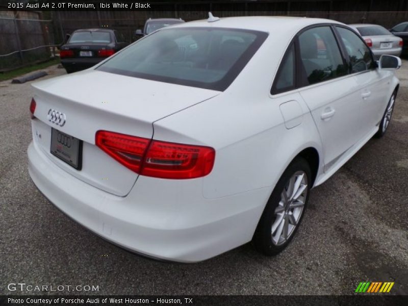 Ibis White / Black 2015 Audi A4 2.0T Premium