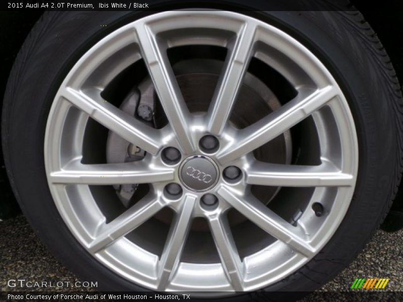 Ibis White / Black 2015 Audi A4 2.0T Premium