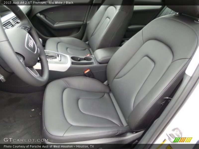 Ibis White / Black 2015 Audi A4 2.0T Premium