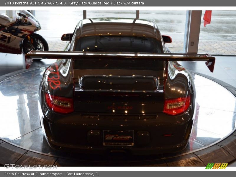 Grey Black/Guards Red / Black w/Alcantara 2010 Porsche 911 GMG WC-RS 4.0