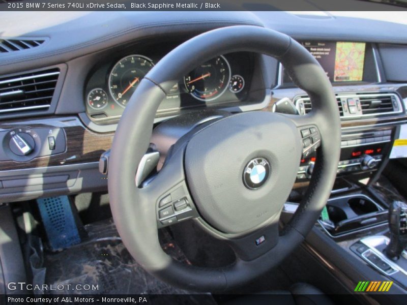  2015 7 Series 740Li xDrive Sedan Steering Wheel